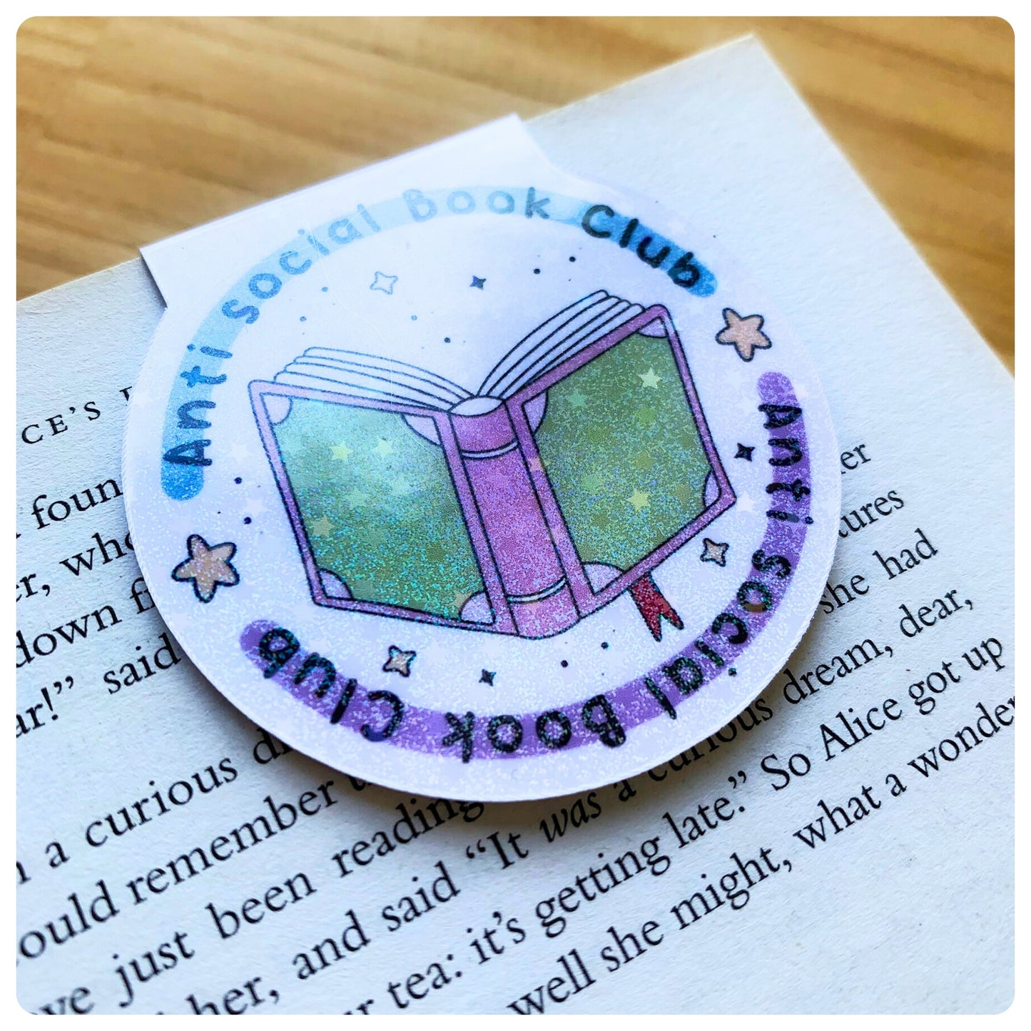 Anti Social Book Club - Magnetic Bookmark