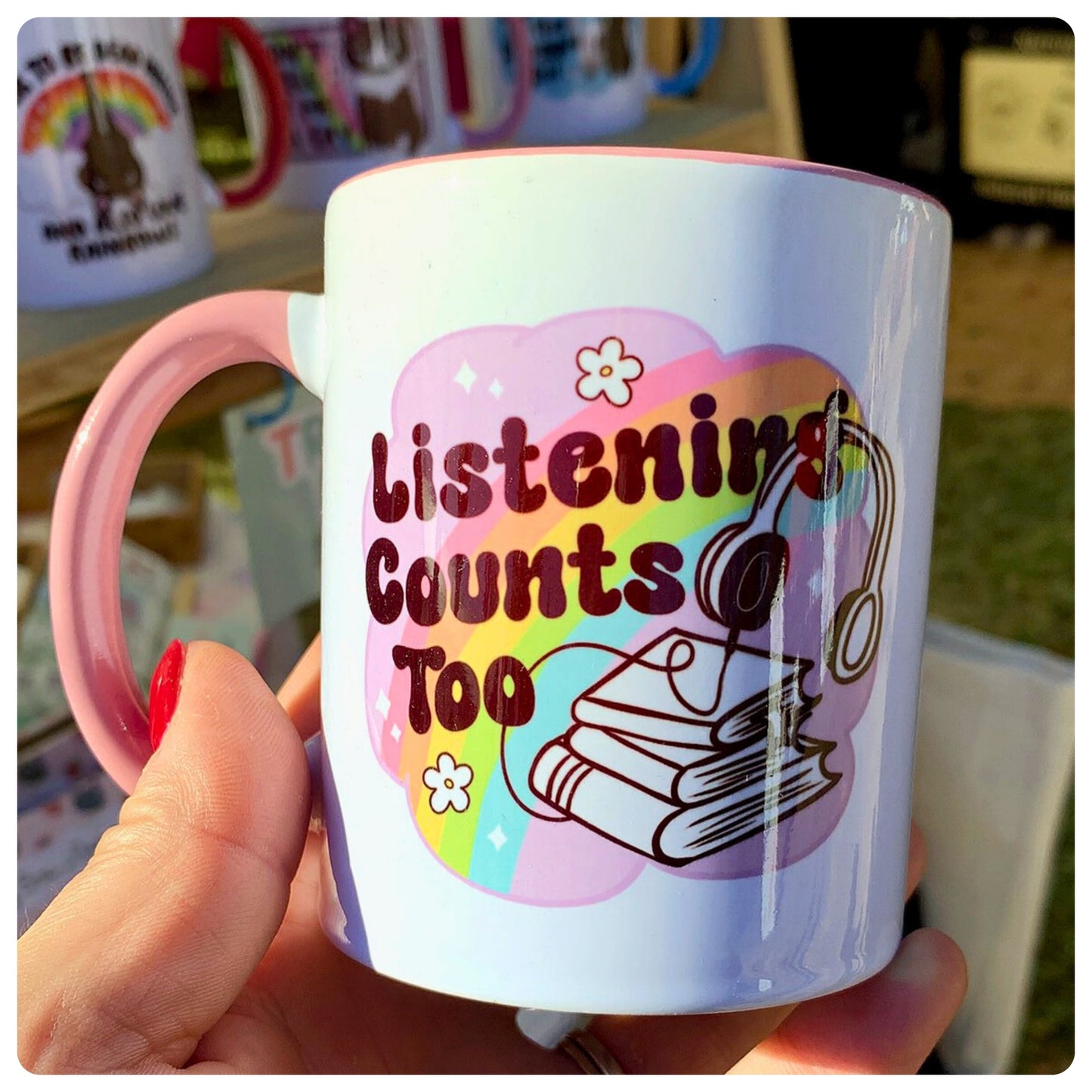 Listening Counts Too - Mug