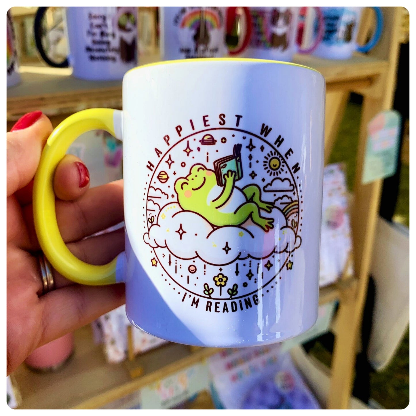 Happiest When Reading - Mug