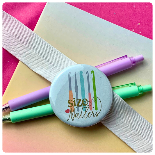 Size Matters - Badge