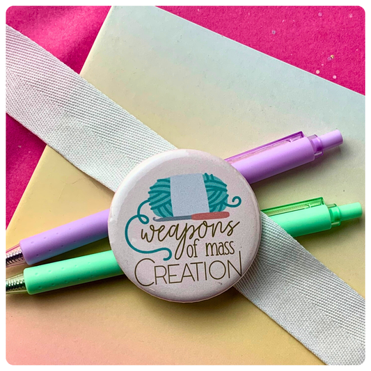 Weapons of Mass Creation - Badge