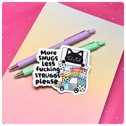 More Snugs - Vinyl Sticker