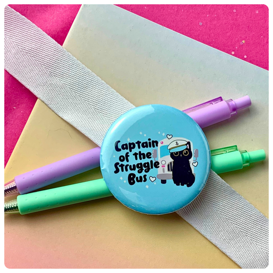 Captain of the Struggle Bus - Badge