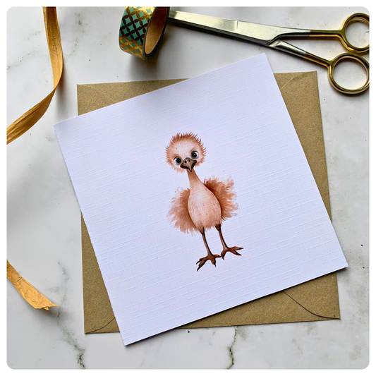 Emu - Greeting Card