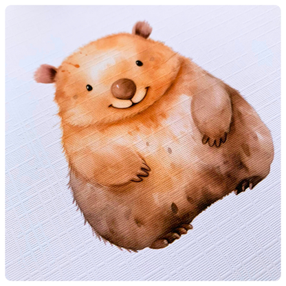 Wombat - Greeting Card
